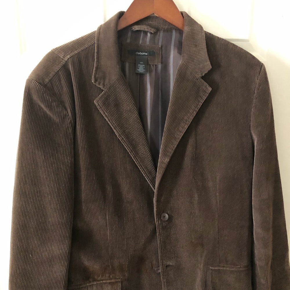Dark brown corduroy jacket